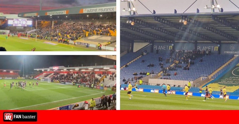 PHOTOS: Away Fans in the Stands - 16th December 2023