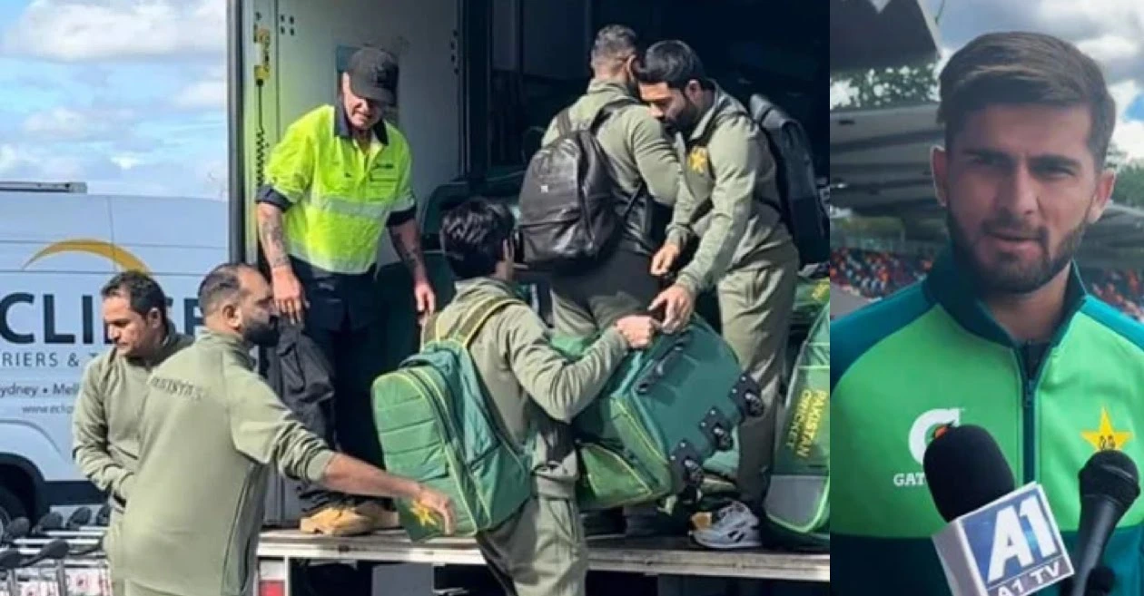 Shaheen Afridi explains why Pakistan players loaded luggage by themselves at Sydney airport