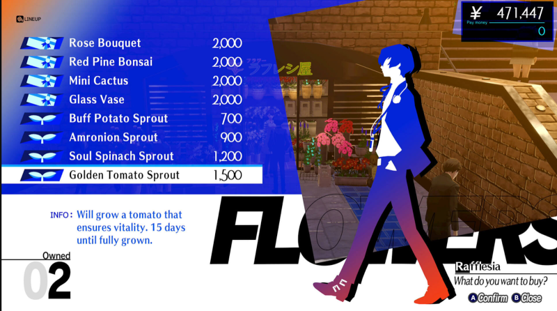 The Complete Persona 3 Reload Gardening Guide
